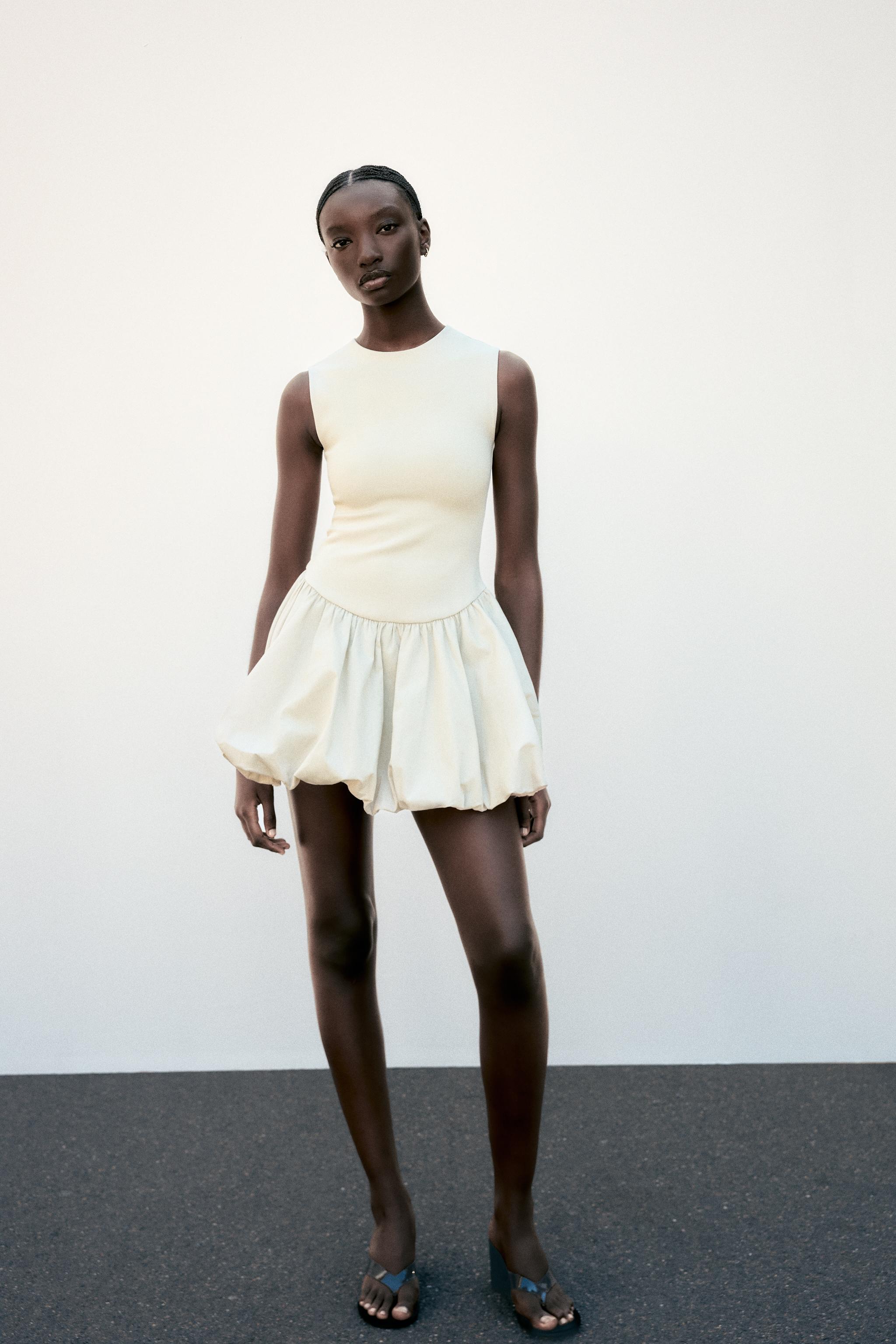 Interlock Contrast Dress