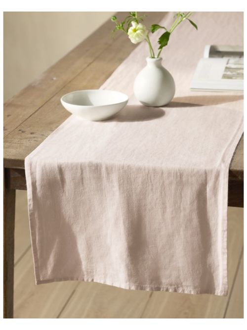 Pure Linen Table Runner - Blush Pure Linen Table Runner