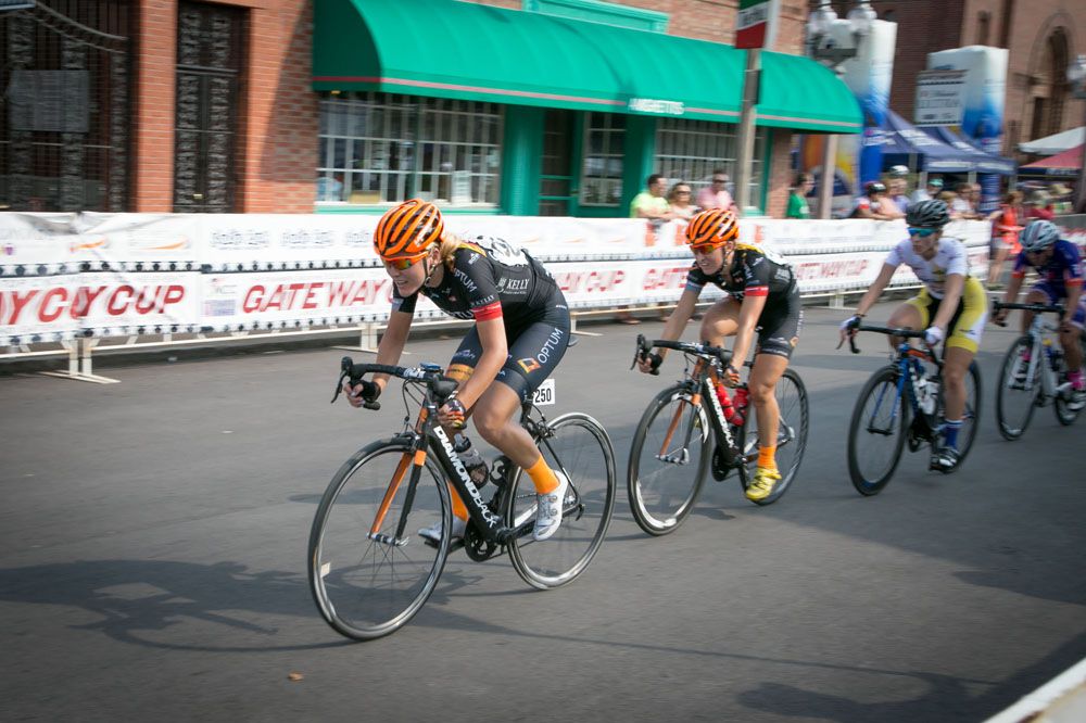 Optum take up the chase in the women's race