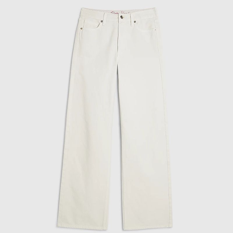 River Island, white jeans