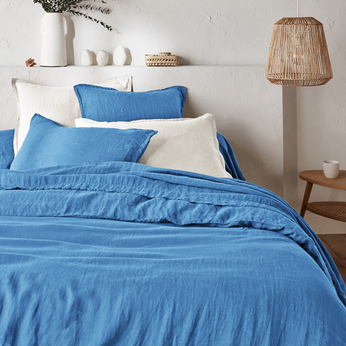 La Redoute, Linot Plain 100% Washed Linen Duvet Cover