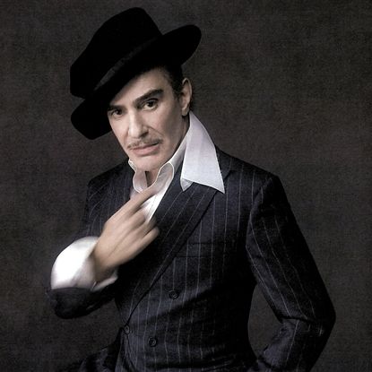 John Galliano in a portrait for Zara
