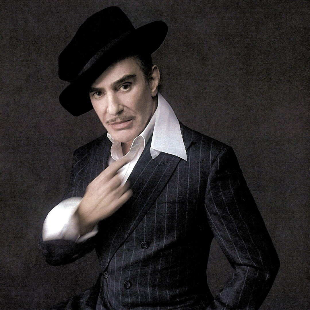 John Galliano in a portrait for Zara