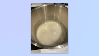 a picture of how to make rice in an instant pot using easy steps to make fluffy white rice in just three minutes