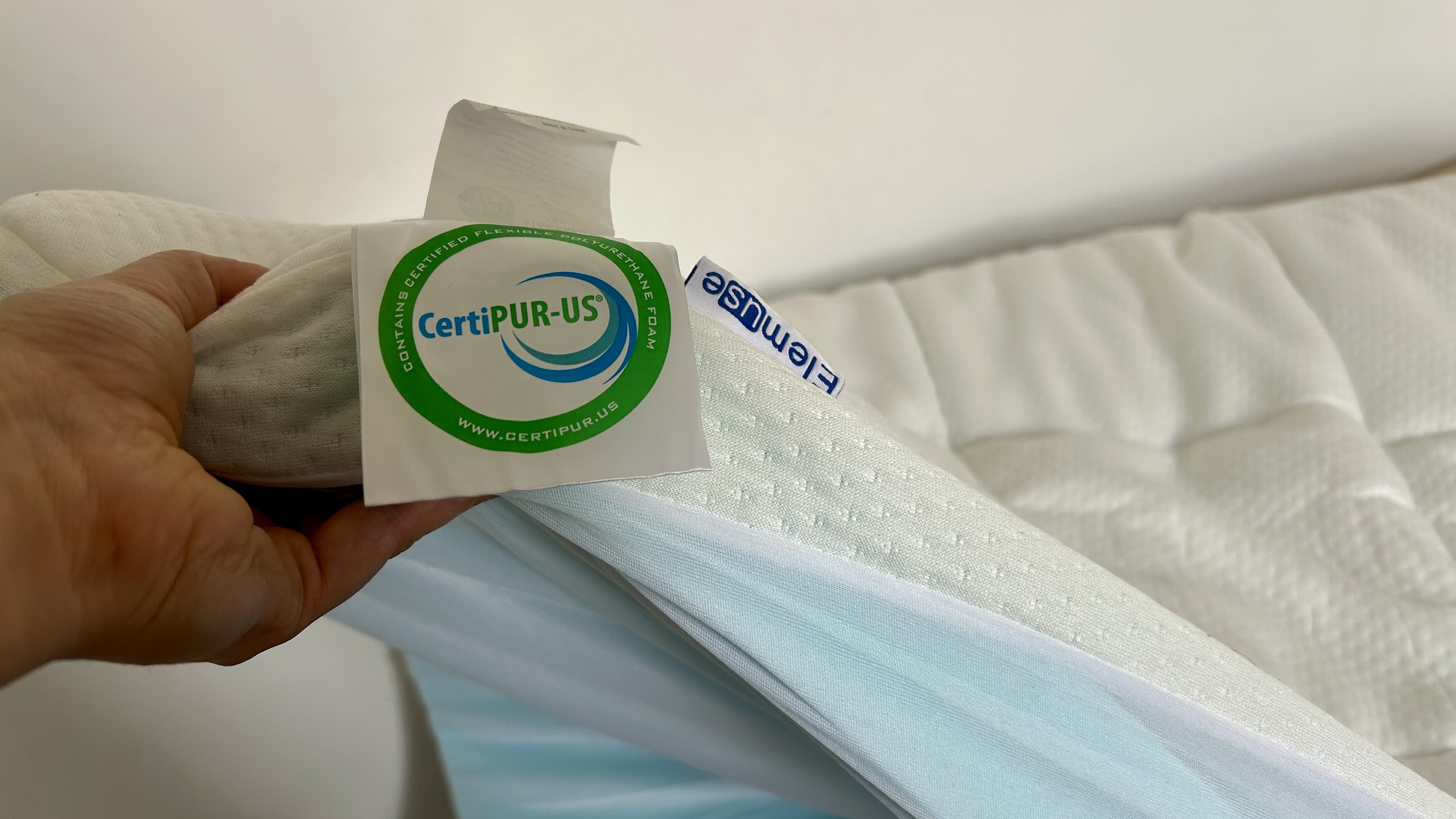 Elemuse Gel Memory Foam Mattress topper