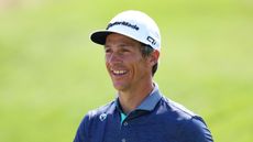 Thorbjorn Olesen smiles at the 2024 DP World Tour Championship