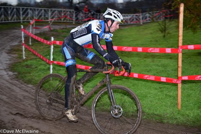 Collegiate racing at the USA Cycling Cyclo-cross National Championships in Austin.