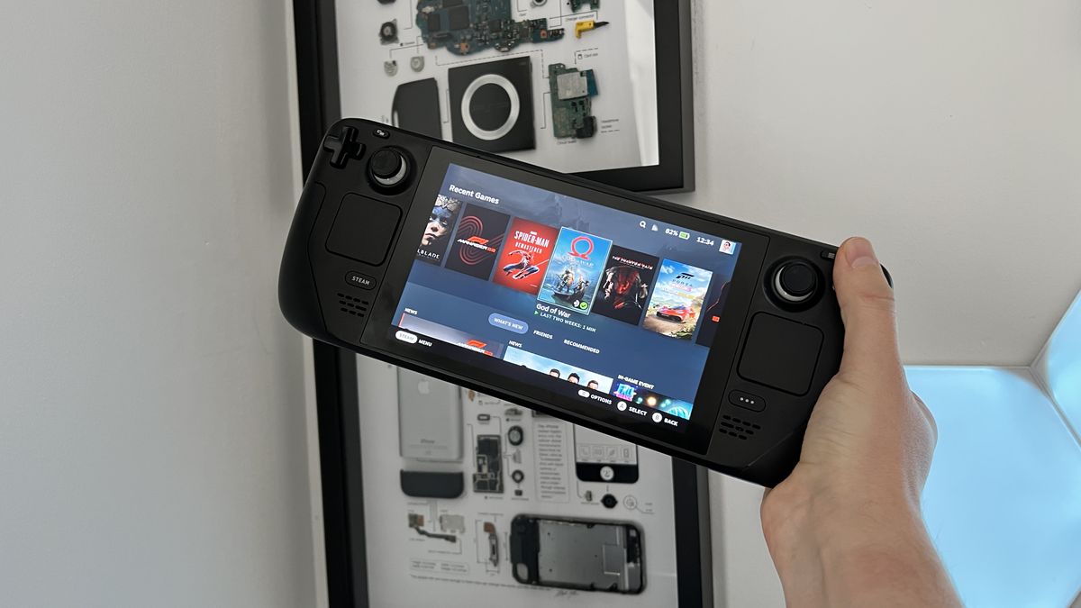 OLED Steam Deck: Hands-On With a Complete Handheld Gaming Upgrade - CNET