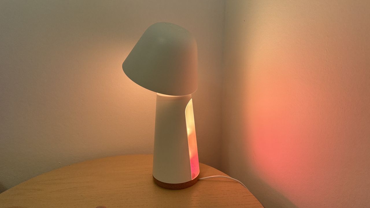 Philips Hue Twilight smart lamp in sunset orange