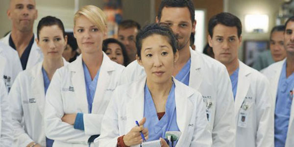 Cristina, Izzie, George, and Lexi