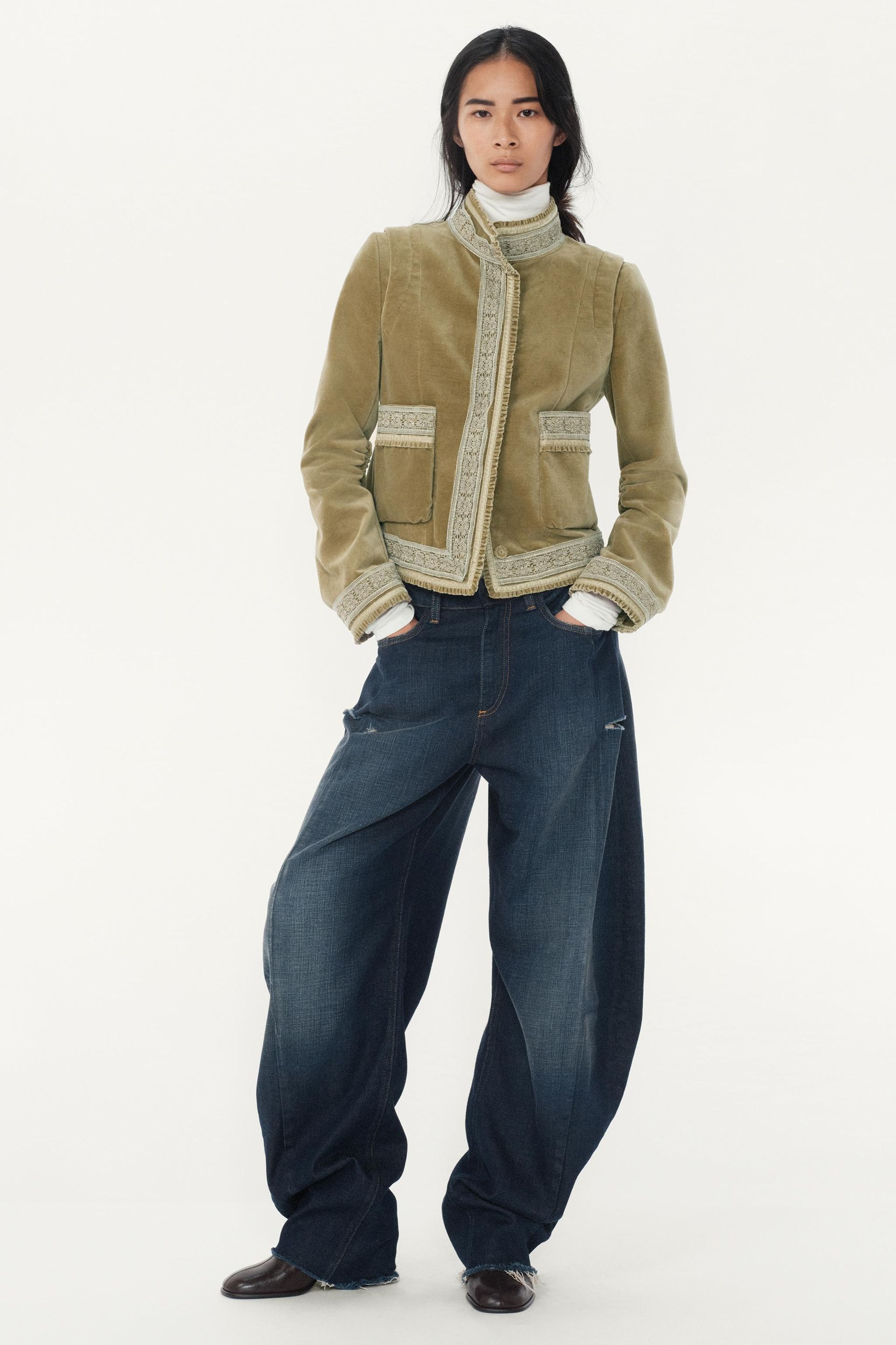 Velvet Jacket - the Item Zara Woman