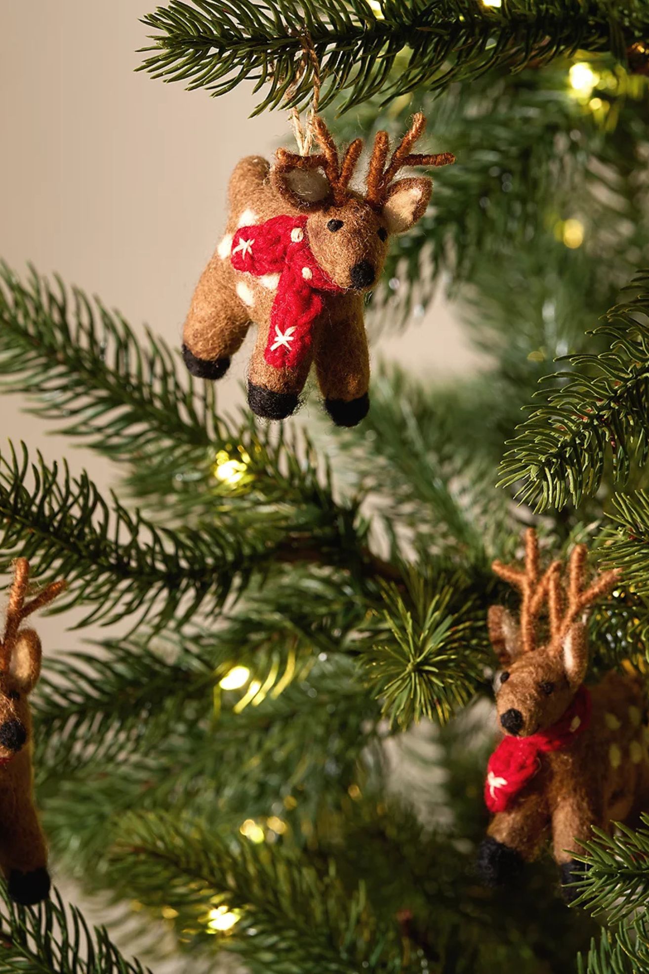 Felt Reindeer Decoration 