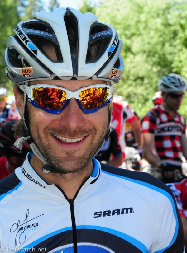 Jeremy Horgan-Kobelski (Subaru Trek) was not expecting a big result due to illness