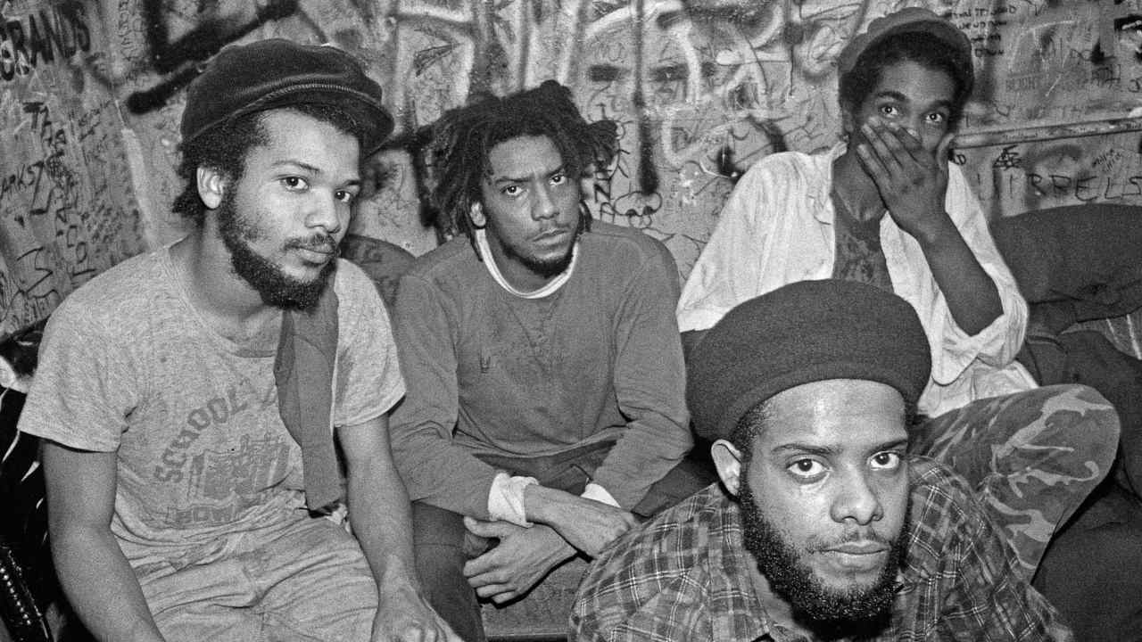 Bad Brains posing for a photograph in 1980
