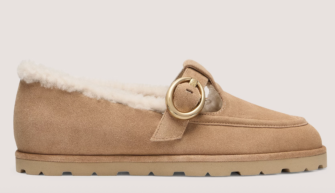 Stuart Weitzman, Dakota Shearling Mary Jane