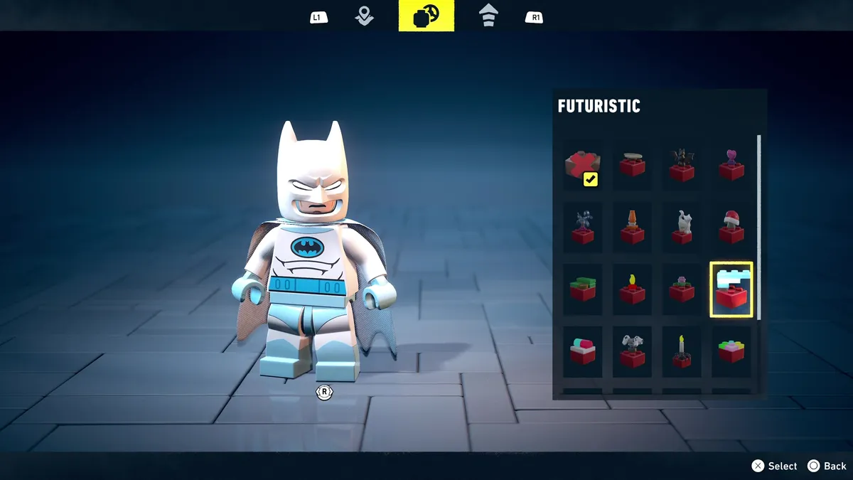  Legacy of the Dark Knight Red Brick outfit