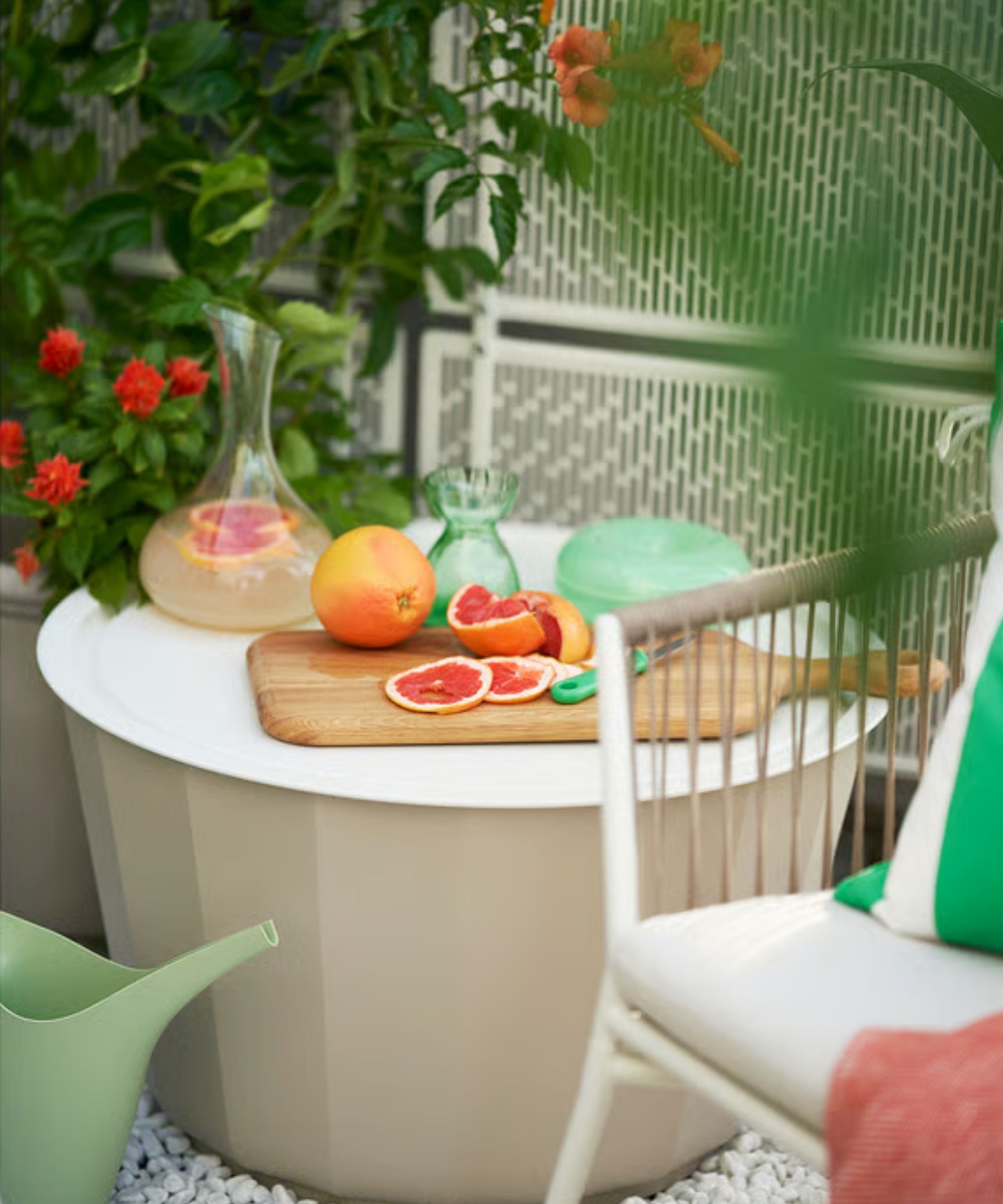 IKEA outdoor L&Aring;gask&Auml;r Coffee Table, Beige