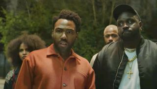 Some of the main cast in one of the new teasers for Atlanta Season 3.