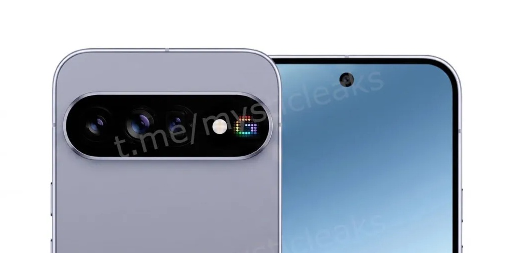 A small mock-up of Google's &amp;quot;G&amp;quot; logo, concerning how the Pixel 11 series' &amp;quot;Pixel Glow&amp;quot; RGB LED array could look in its camera bar, nestled beside the LED flash.