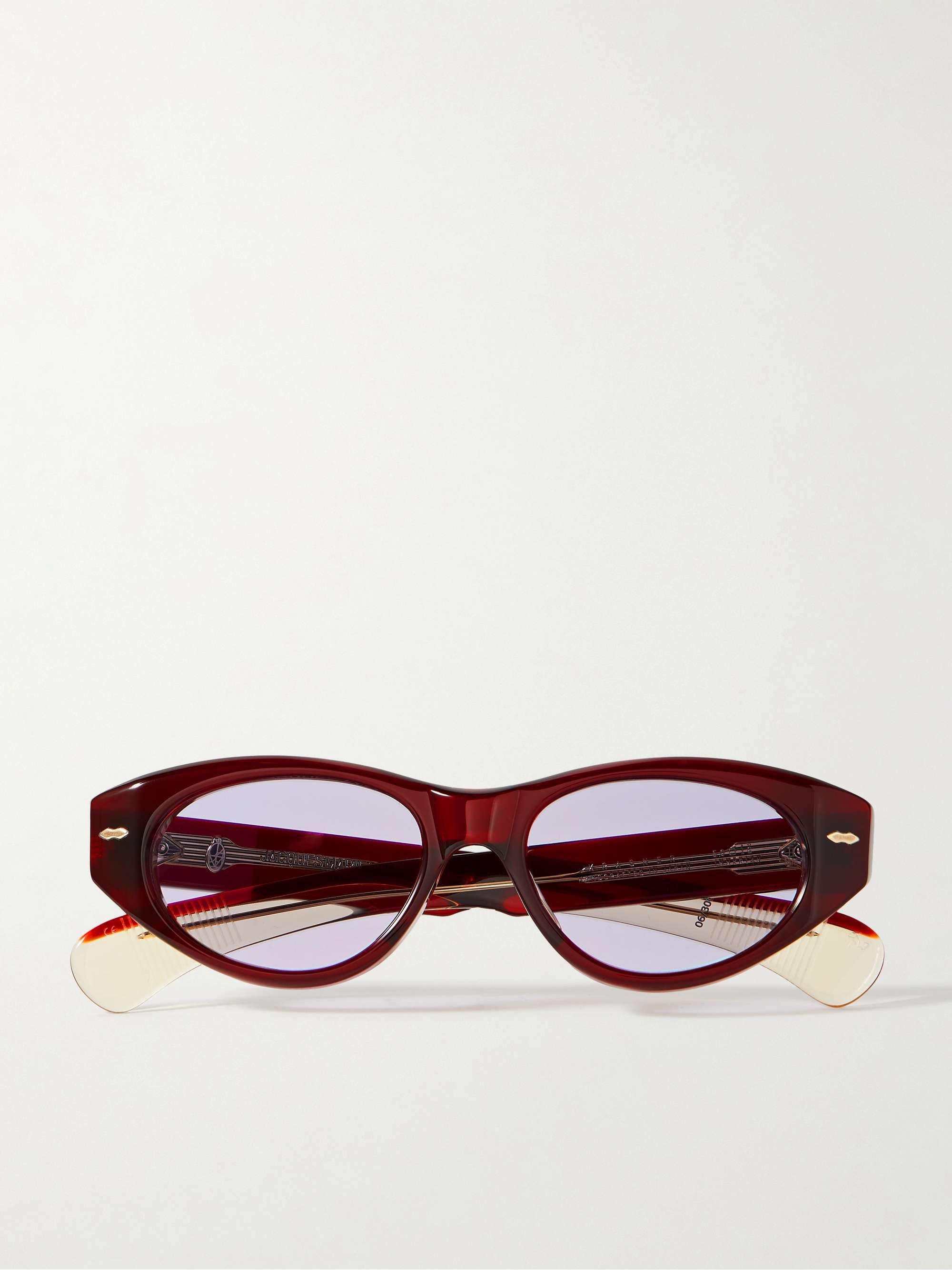 Krasner Cat-Eye Acetate Sunglasses