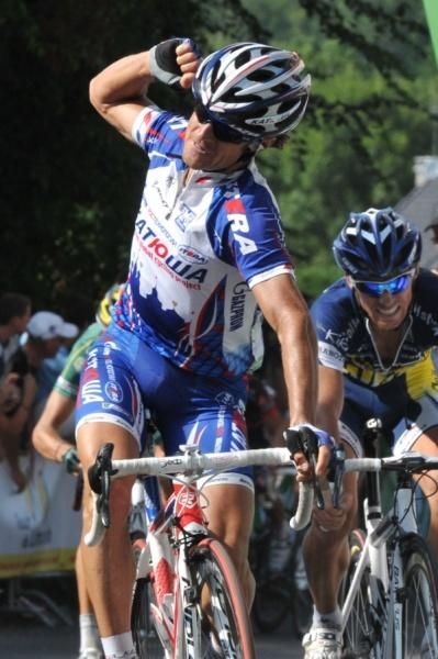 Alexandre Botcharov (Katusha) takes his first victory of the season in stage 3 of the Tour du Limousin.