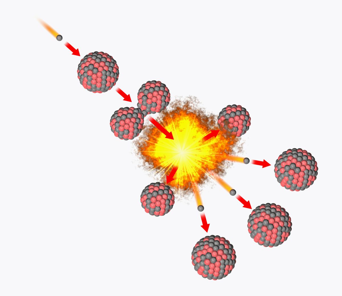 What is nuclear fission? Space