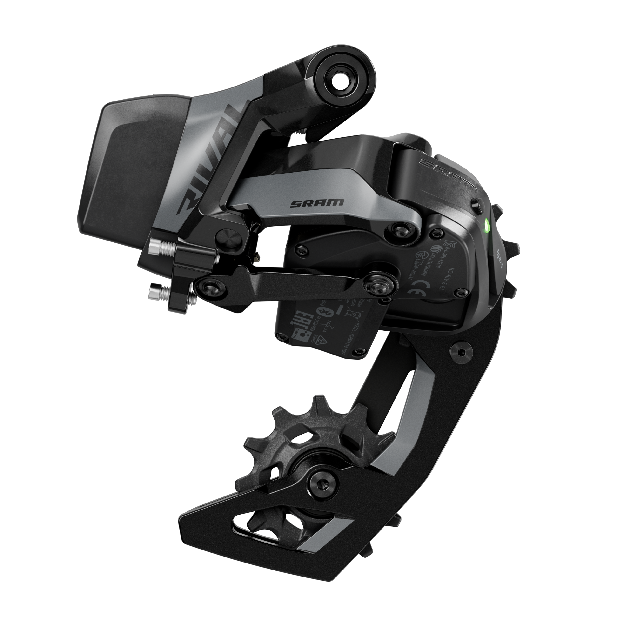 A SRAM Rival AXS rear mech