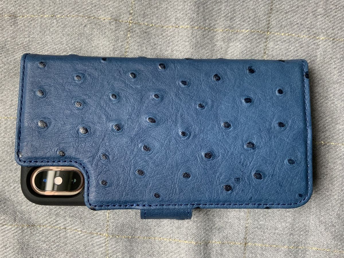 Burkley Carson 2-in-1 Leather Wallet iPhone Case