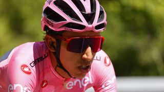 Egan Bernal in pink at the Giro d&#039;Italia