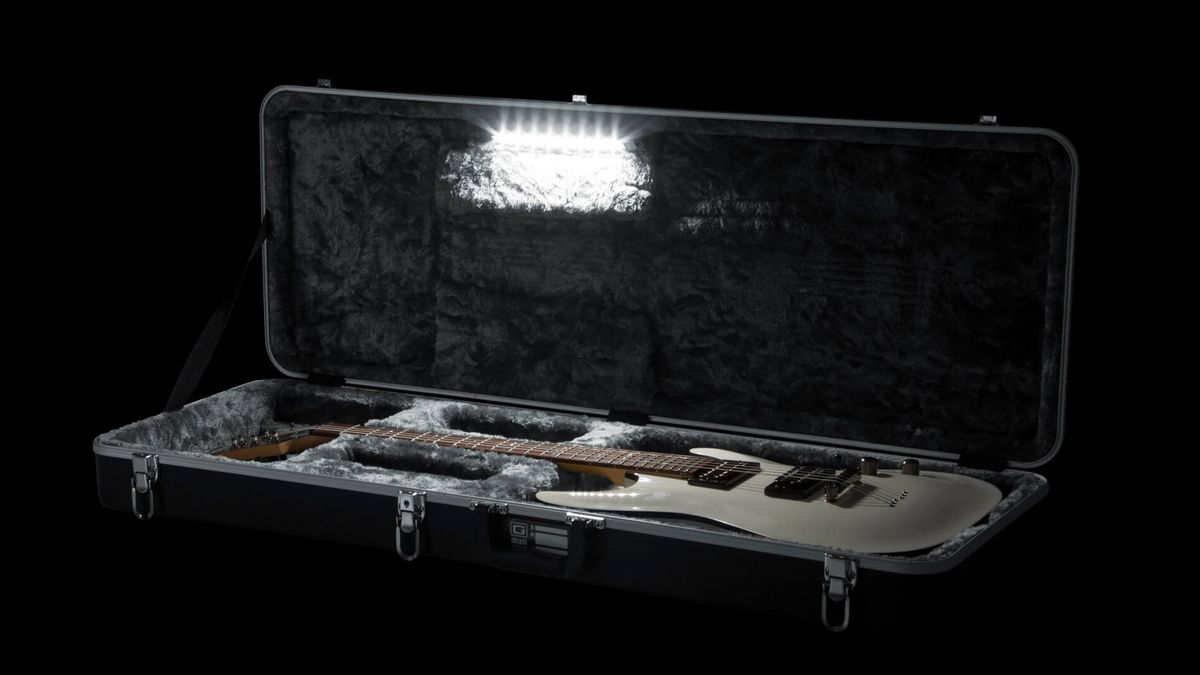 Best guitar cases and gigbags: Gator GC Electric Guitar Case &ndash; LED Edition