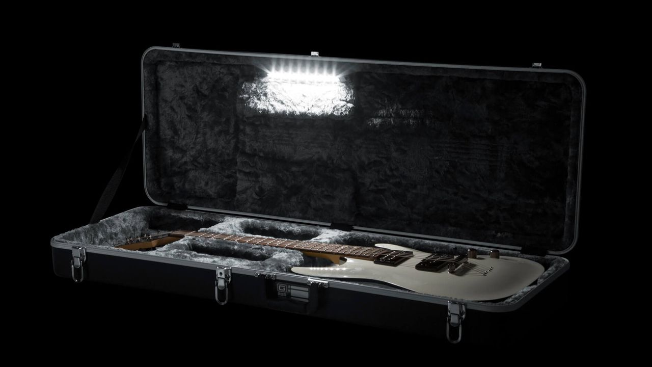 Best guitar cases and gigbags: Gator GC Electric Guitar Case &ndash; LED Edition