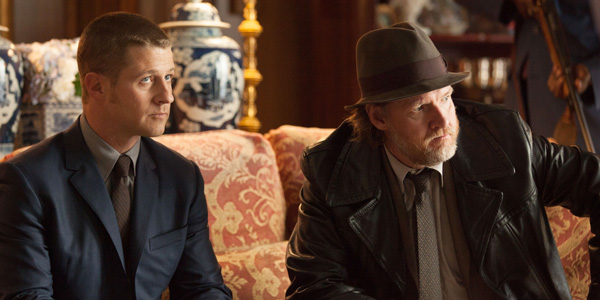 Jim Gordon and Harvey Bullock on Gotham