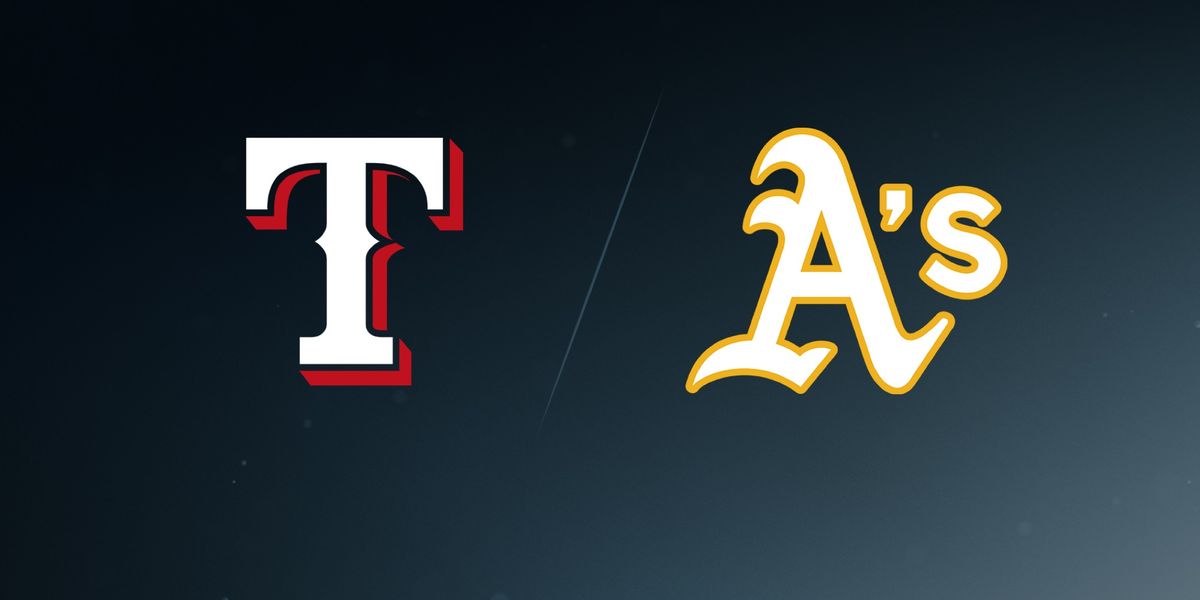 Friday Night Baseball How to watch Texas Rangers at Oakland Athletics