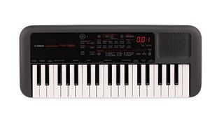 Yamaha PSS-A50 review: shot of the PSS-A50 keyboard on a white background