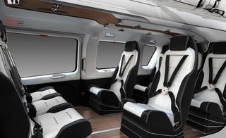 The low volume luxury twin-engine turbine helicopter is the only one of its kind to seat eight passengers