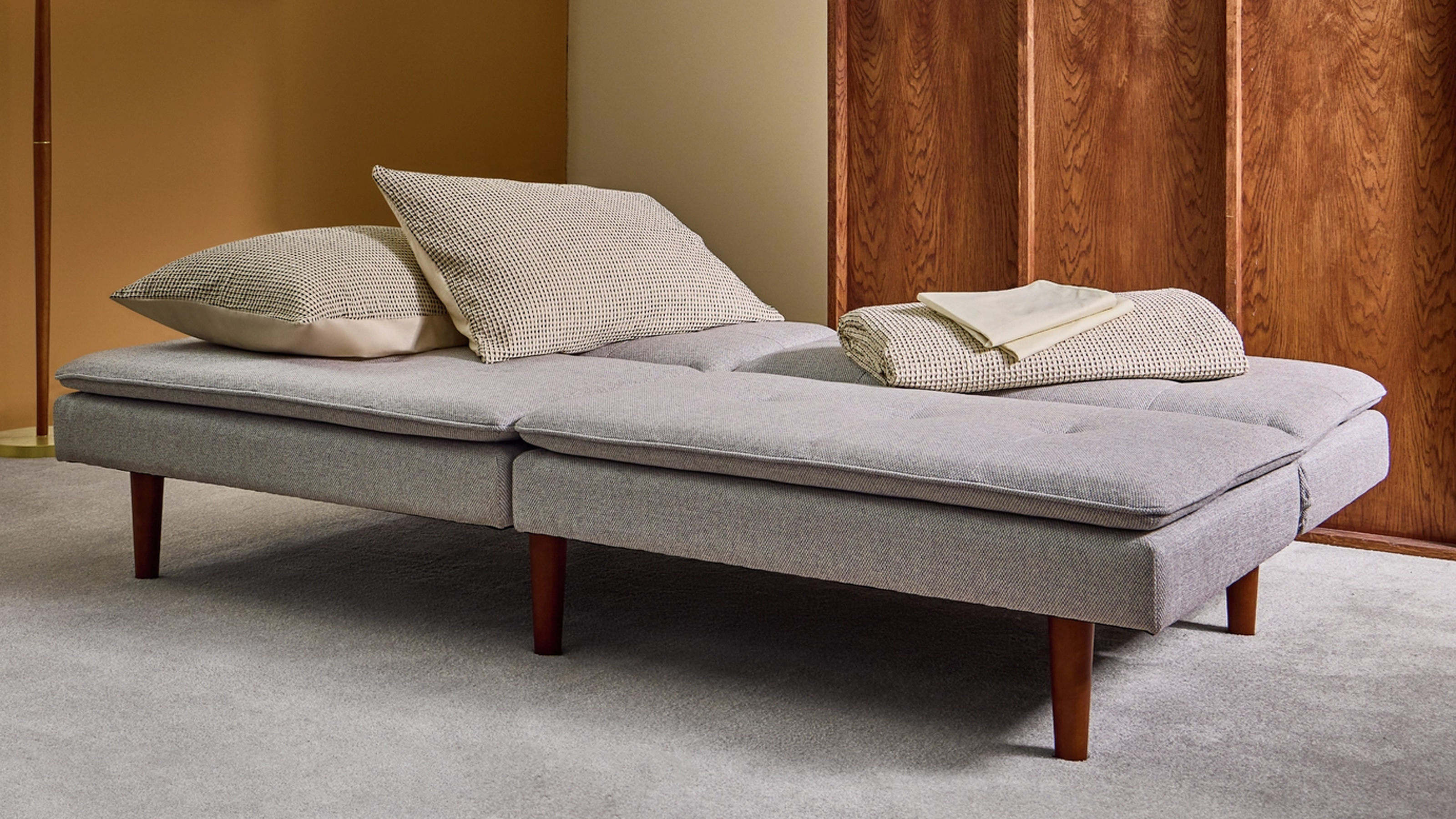 Habitat Theo Fabric 3 Seater Clic Clac Sofa Bed