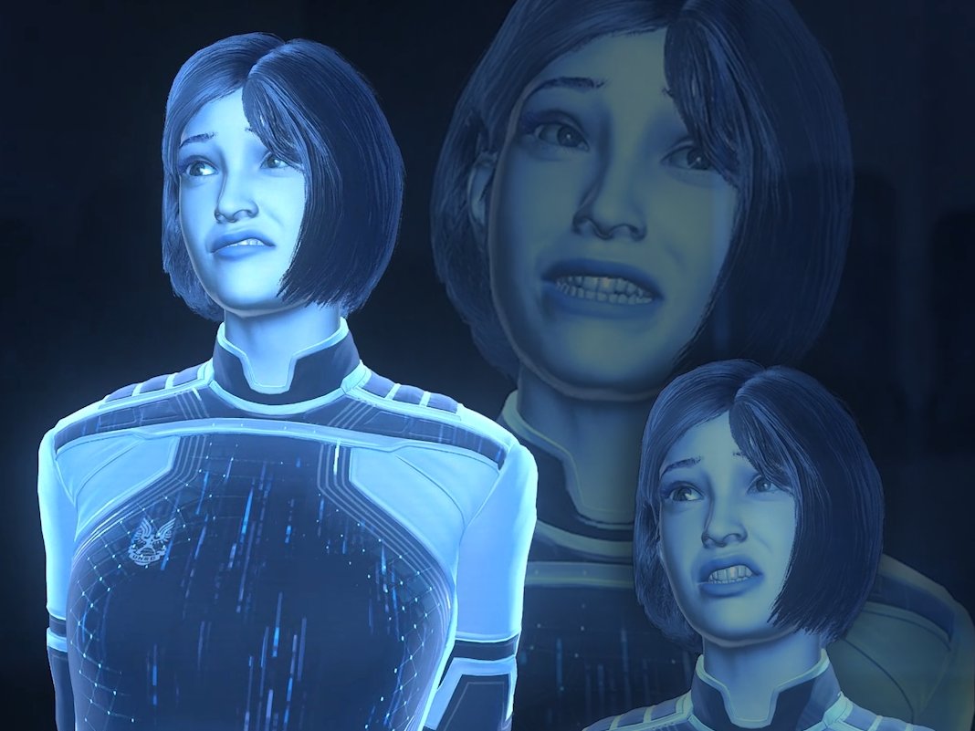 Cortana Face Eww