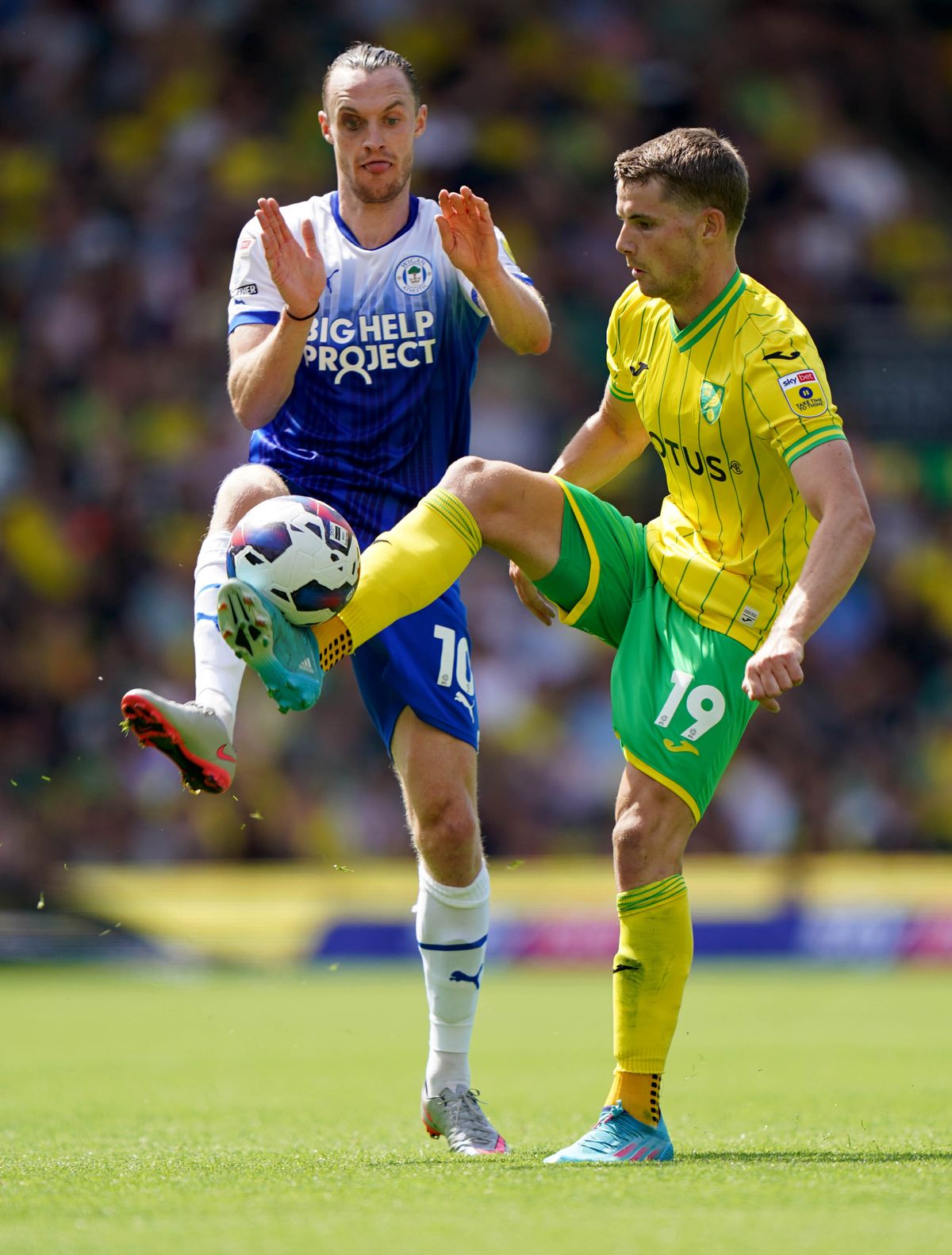 Norwich City v Wigan Athletic – Sky Bet Championship – Carrow Road