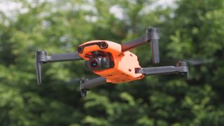 Autel EVO Nano+, one of the best beginner drones, mid-flight