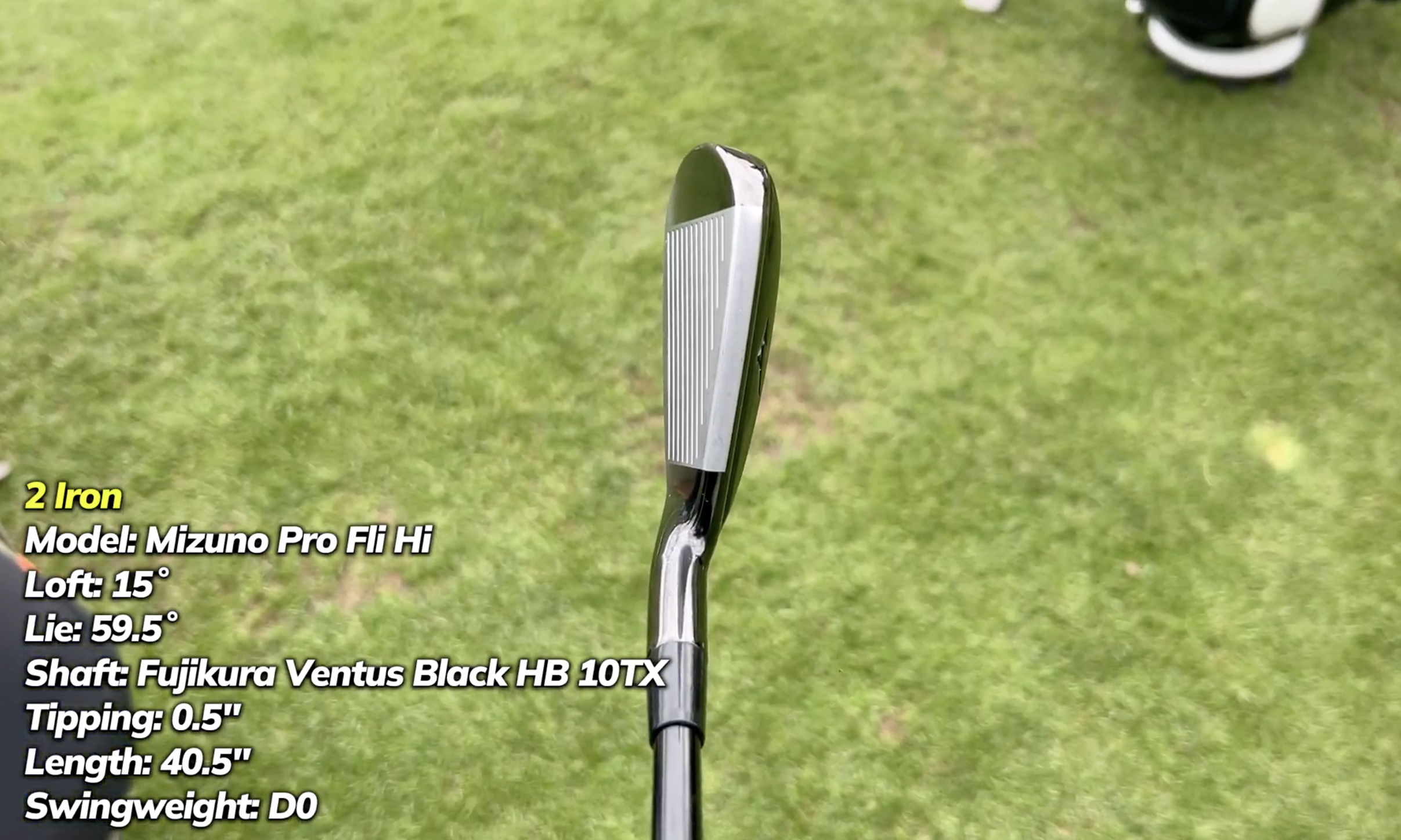 Marco Penge's Mizuno Fli Hi 2-iron