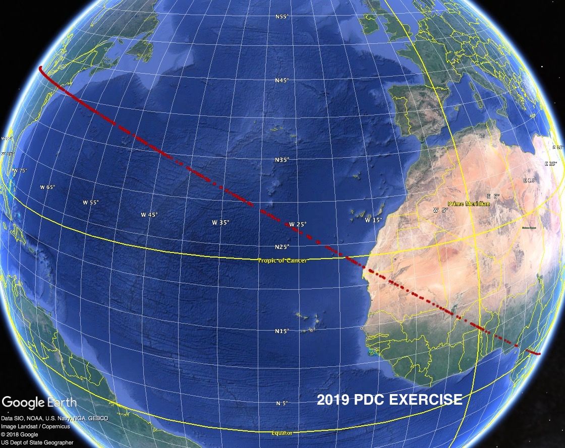 Scientists, engineers, policymakers and emergency managers spent the week pretending they had detected an asteroid on track to hit Earth.