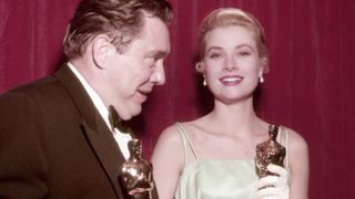 Grace Kelly Oscars beauty look 1955