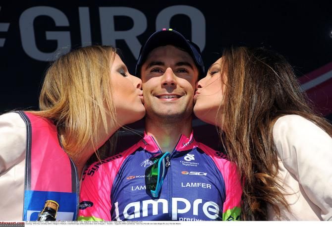 Stage winner Diego Ullisi