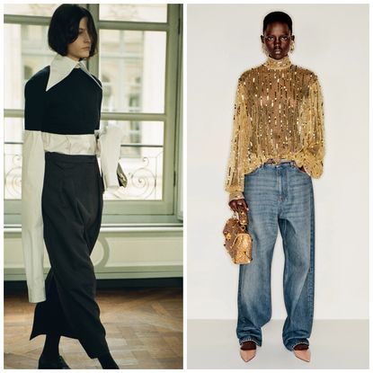 winter trends Courtesy of The Row & Valentino