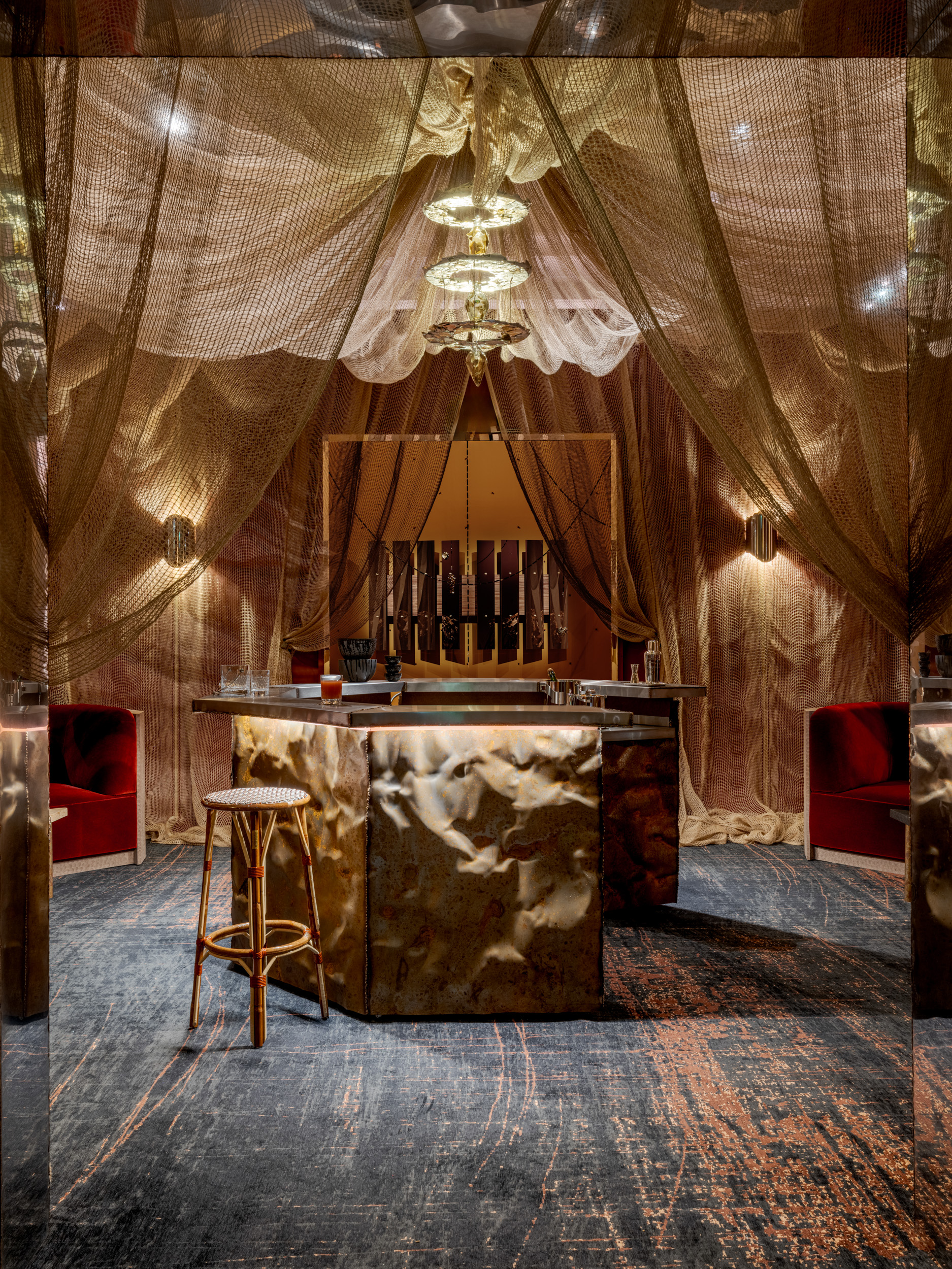 Salon des Nouveaux Ensembliers interiors by Sophie Dries