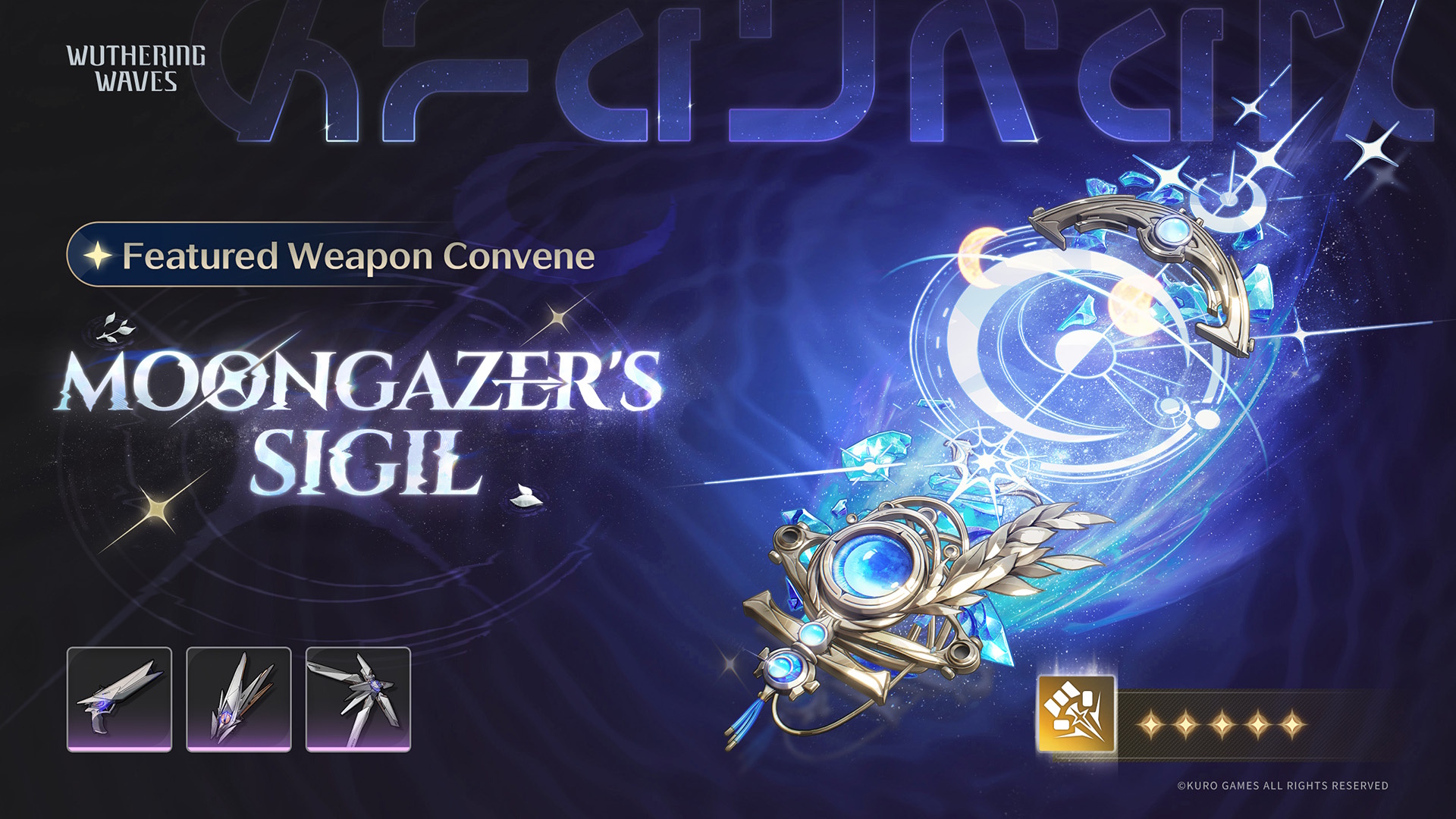 Wuthering Waves banners - Iuno weapon banner in version 2.6