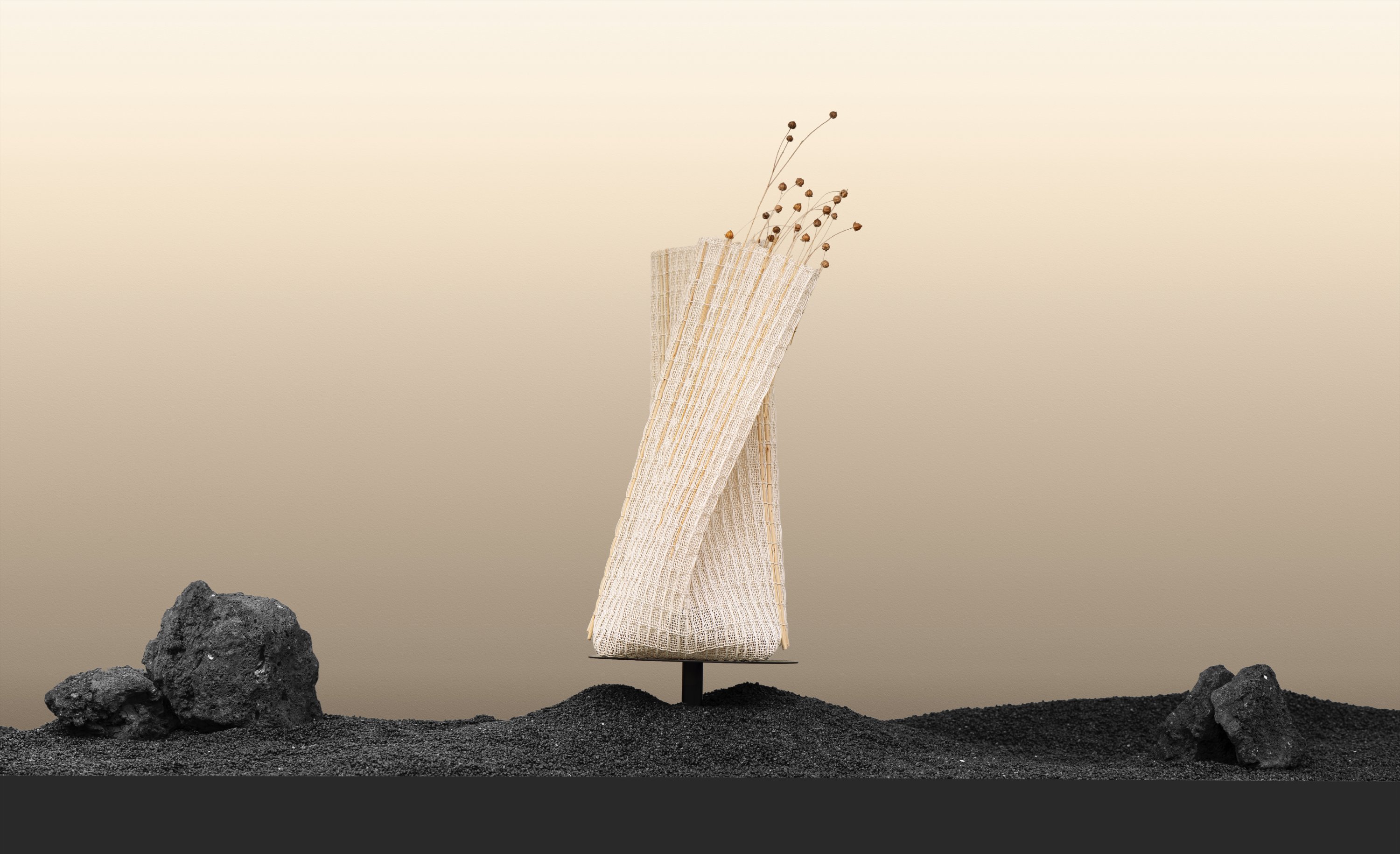 Memory and Material objects curated by Bard, at Range Rover Traces