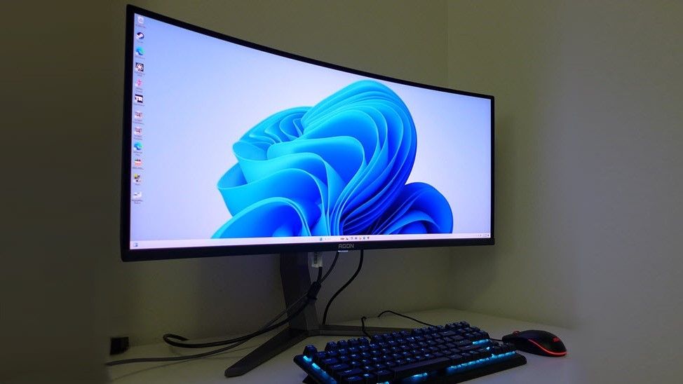 AOC Agon Pro AG346UCD Ultra-wide OLED gaming monitor review: Maximum color and solid value