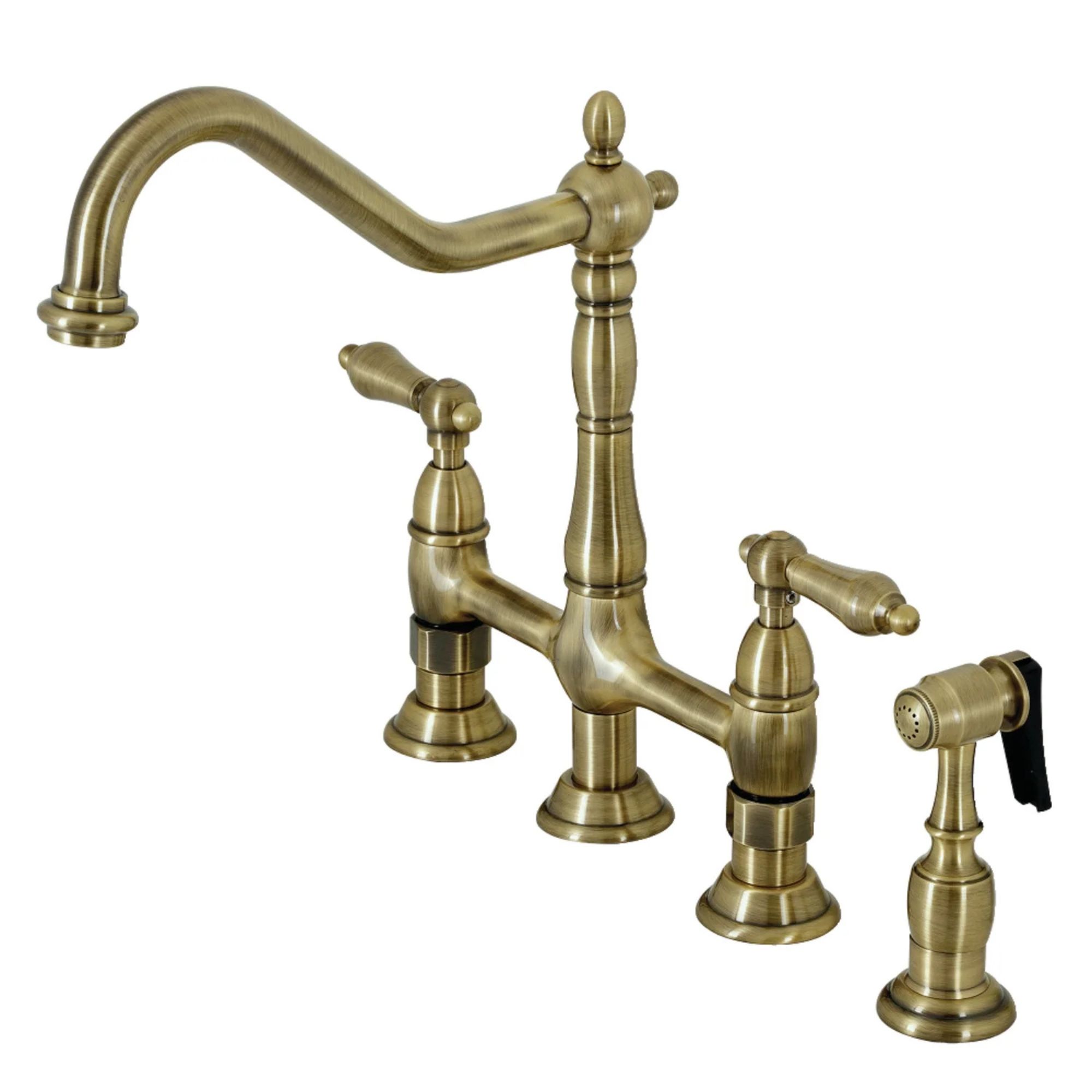 Heritage Bridge Kitchen Faucet