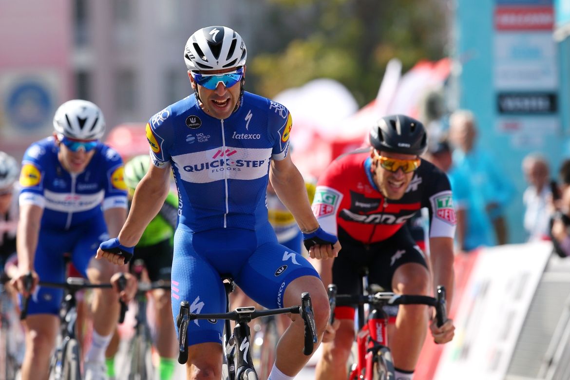 Max Richeze celebrates a smart win